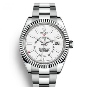 Ri-inciso Rolex Oyster Perpetual SKY-DWELLER serie 326934 orologio meccanico meccanico scala bar