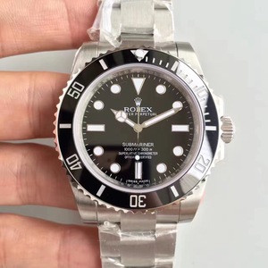 Rolex Green Water Ghost Green Ghost v7 Edizione SUB Submariner Series 116610LV Top Alligator Leather