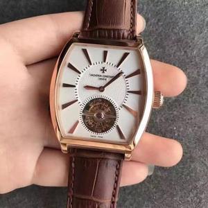 TF Vacheron Constantin Malta Series con avvolgimento manuale della dimensione in vetro zaffiro 42-38mm