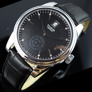 Il cinturino svizzero Tudor TUDOR Jun Yu cinturino indipendente con la seconda cinghia automatica dell'orologio meccanico superficie nera