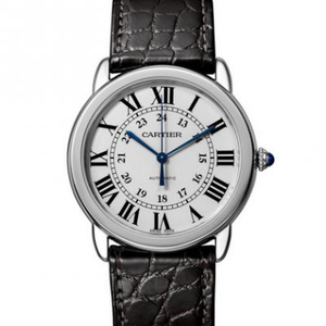 カルティエロンドンシリーズWSRN0013機械式男性腕時計を再彫刻
