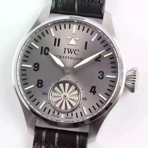 IWCターボダフェイ大型パイロットシリーズ、シーガル6497は本物の手動運動男性の時計に変更しました