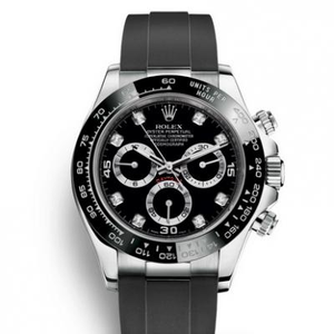 Nロレックス新バージョン 904 スチール デイトナ m116519ln-0025 ゴムストラップ自動巻きムーブメント フル機能メンズ腕時計