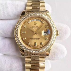 ロレックス（Rolex）Day-Date New Men's Automatic Mechanical Watch Roman Numerals 218348A-82318 Watch