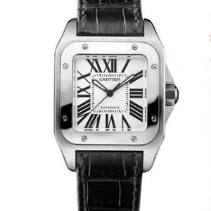 V6 factory Cartier Santos (Santos) W20106X8 square mechanical men's watch top imitation V6 factory Cartier Santos (Santos) W20106X8 square mechanical men's watch top imitation