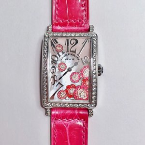 FM Franck Muller methode Mullin DOUBLE MYSTERY serie mechanisch dameshorloge sieraden inlay mode sfeer