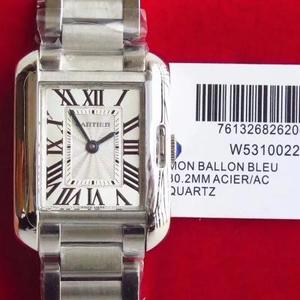[Elegant and moving wrist product] GS new product Cartier Tank-Tank Anglaise watch ladies watch
