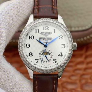TW Longines watchmaking traditional master series L2.503.0.83.3 cowhide strap automatic mechanical men's watch