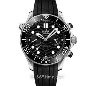 UM Omega Seamaster Series 210.32.44.51.01.001 chronograaf heren band mechanisch horloge.