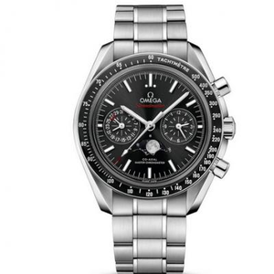 De JH-fabriek heeft de hoogste versie van de Omega Speedmaster serie 304.30.44.52.01.001 chronograaf nagebootst.