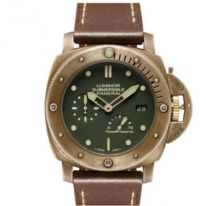 XF fabriek Panerai PAM507 mannen mechanische horloge vijf uur positie kinetische energie display.