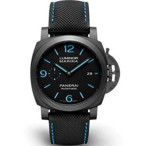 VS Panerai PAM01661 Lumino-serie koolstofvezel herenhorloge Nachtclubartefact.