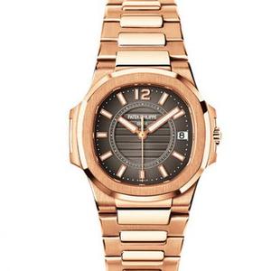 JJ factory replica one-by-one patina 7011/1R-010 rose gold quartz ladies watch