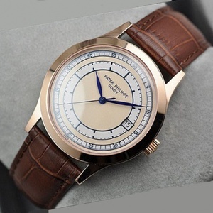 Zwitserse Patek Philippe originele mechanische Zwitserse 18K rose gold automatische mechanische rug mannen horloge Zwitserse originele uurwerk