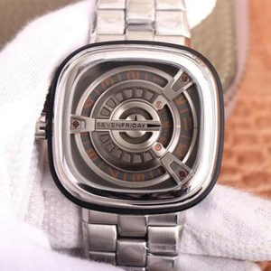 SV Factory Watch Seven Fridays, automatische mechanische mannen roestvrij stalen horloge, de hoogste versie op de markt