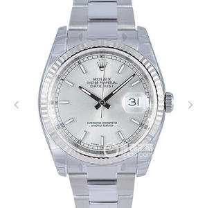 En kopi av Rolex DATEJUST 16200-72600 klokke fra AR-fabrikken, den mest perfekte versjonen