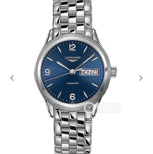 GK Longines Military Flag-serie dobbeltkalender L4.799.4.96.6 med bevegelse ETA2836-2. Armbåndsur av rustfritt stål. GK Longines Military Flag-serie dobbeltkalender L4.799.4.96.6 med bevegelse ETA2836-2. Armbåndsur av rustfritt stål.