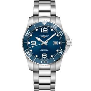 ZF's top re-engraved Longines Concas series L3.781.4.96.6 men's mechanical watch, the king of blue surface cost-effectiveness, the overlord of the water