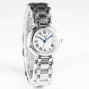 Longines klokkehjerte Den runde og krumlinige designen av månedsserien dameklokke gjør skallet elegant og utsøkt årets mesterverk. Longines klokkehjerte Den runde og krumlinige designen av månedsserien dameklokke gjør skallet elegant og utsøkt årets mesterverk.