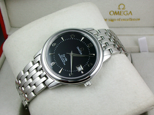 Omega Diefei automatic mechanical transparent black digital bar scale male watch