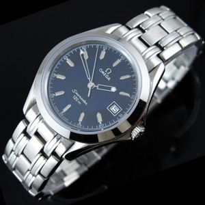 Swiss watch Omega OMEGA Seamaster Series Black Noodle Ding Scale Automatic Mechanical Men's Watch
