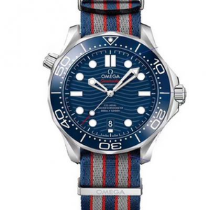 VS factory Omega brand new seamaster 300m webbing belt men's mechanical watch