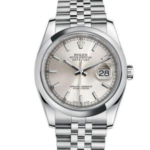 Re-gravert Rolex Datejust Series 116200-0084 Mekanisk armbåndsur for menn En-til-en gjengravert klokke.