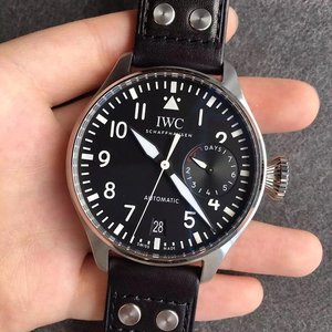 The kinetic energy display of the zf factory IWC black surface is one-to-one open mode