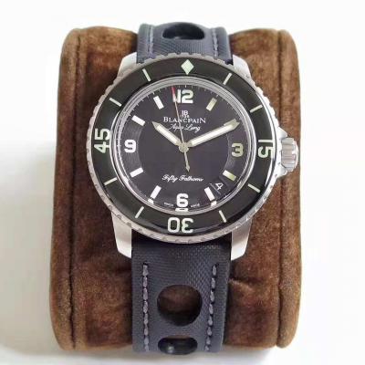Blancpain 50 Seek Ultimate Edition Luminous Effect Violet Coated Mechanical Watch ZF New Product - Trykk på bildet for å lukke