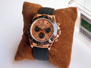 A boutique de fábrica da AR Rolex Daytona série rose gold 2017 novo