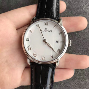 Blancpain Classic Series 6651 Formal Watch, elegante e sutil, 40x11mm
