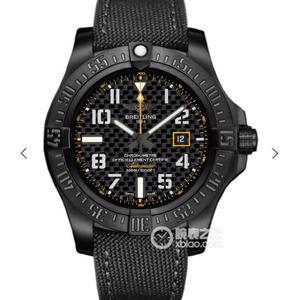 "TW Europe Limited Edition" Breitling Avengers Blackbird Scout relógio facial de fibra de carbono