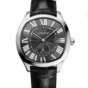 V6 Cartier DRIVE DE CARTIER série WsNM0009 relógio de homem preto em forma de tartaruga