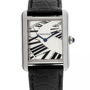 K11 fábrica Cartier TANK série W5200018 relógio de quartzo