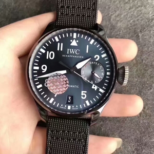 Uma réplica IW502003 relógio mecânico da Série Piloto IWC