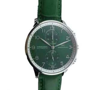 YL Factory IWC Brand New IWC Portuguese Men's Mechanical Watch 150th Anniversary Versão Verde Surface