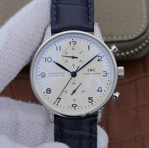 A versão topo de linha IWC V2 da fábrica ZF, o medidor português super fino IW371440