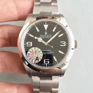 JF fábrica Rolex Explorer 214270 série 2016 versão mais recente do movimento mecânico automático 1 Mais de 1 réplica superior.