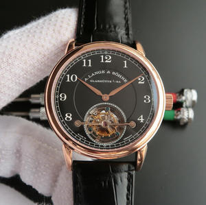 LH Lange 1815 Series 730.32 Relógio de cinto com turbilhão manual.