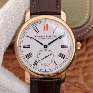 MKS Lange Classic 1815 Série Independente Small Seconds Men's Mechanical Watch, um dos principais relógios de réplica em ouro rosa