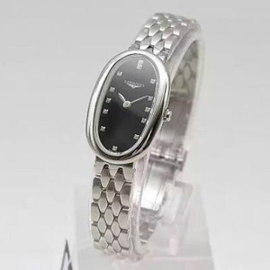 Fábrica de Taiwan Longines oval bonito e elegante dial senhoras quartzo relógio Fábrica de Taiwan Longines oval bonito e elegante dial senhoras quartzo relógio