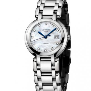 GS Longines Heart and Moon Series L8.110.4.87.6 Quartz Movement Women's Watch Elegante e Perfect Hot Selling Mother-of-Pearl Face