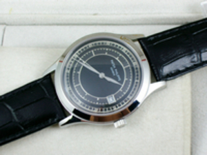 Patek Philippe Patek Philippe Calatrava series steel shell leather strap automatic mechanical back men's watch
