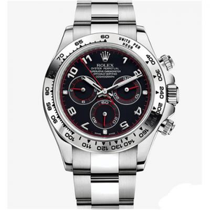 Rolex Cosmic Timepiece v6s Edition Daytona 116509-78599 Anel de cerâmica de superfície azul gelo, 4130 movimento mecânico totalmente automático, 3.