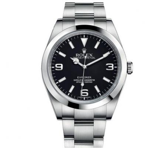 Rolex n fábrica v7 explorer 214270-77200 relógio mecânico masculino