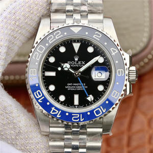 EW Rolex Greenwich GMT-Master II Relógio Mecânico Funcional Masculino