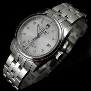 Movimento suíço de imitação refinada Tudor Junjue série masculina relógio de três mãos cinto de aço automático relógio masculino suíço eta2824-2