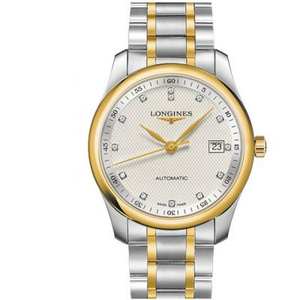 Relógio de fábrica V9 Longines Master Series três mãos L2.793.5.97.7 calendário 18k superfície branca de ouro