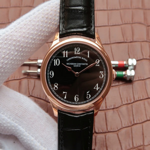 Vacheron Constantin série histórica obra-prima 86122/000P-9362 mecânico masculino relógio rosto preto Vacheron Constantin série histórica obra-prima 86122/000P-9362 mecânico masculino relógio rosto preto