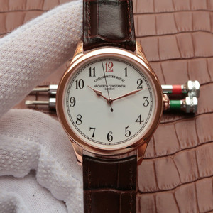 Vacheron Constantin série histórica 86122/000R-9286 mecânica masculino relógio superfície branca Vacheron Constantin série histórica 86122/000R-9286 mecânica masculino relógio superfície branca